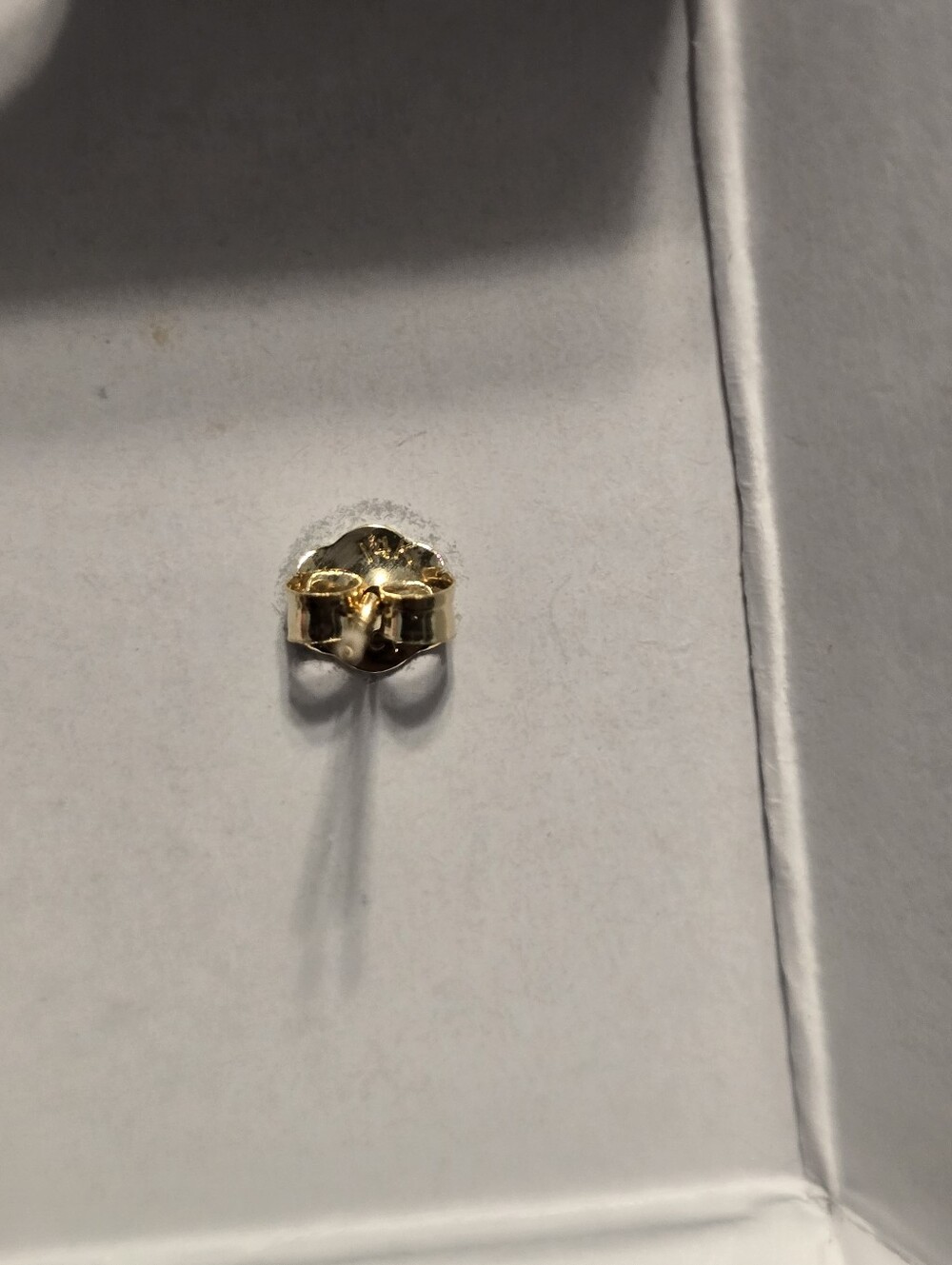 14kt Belle de Mere Cultured Freshwater Pearl Stud Earrings - Picture 6 of 7